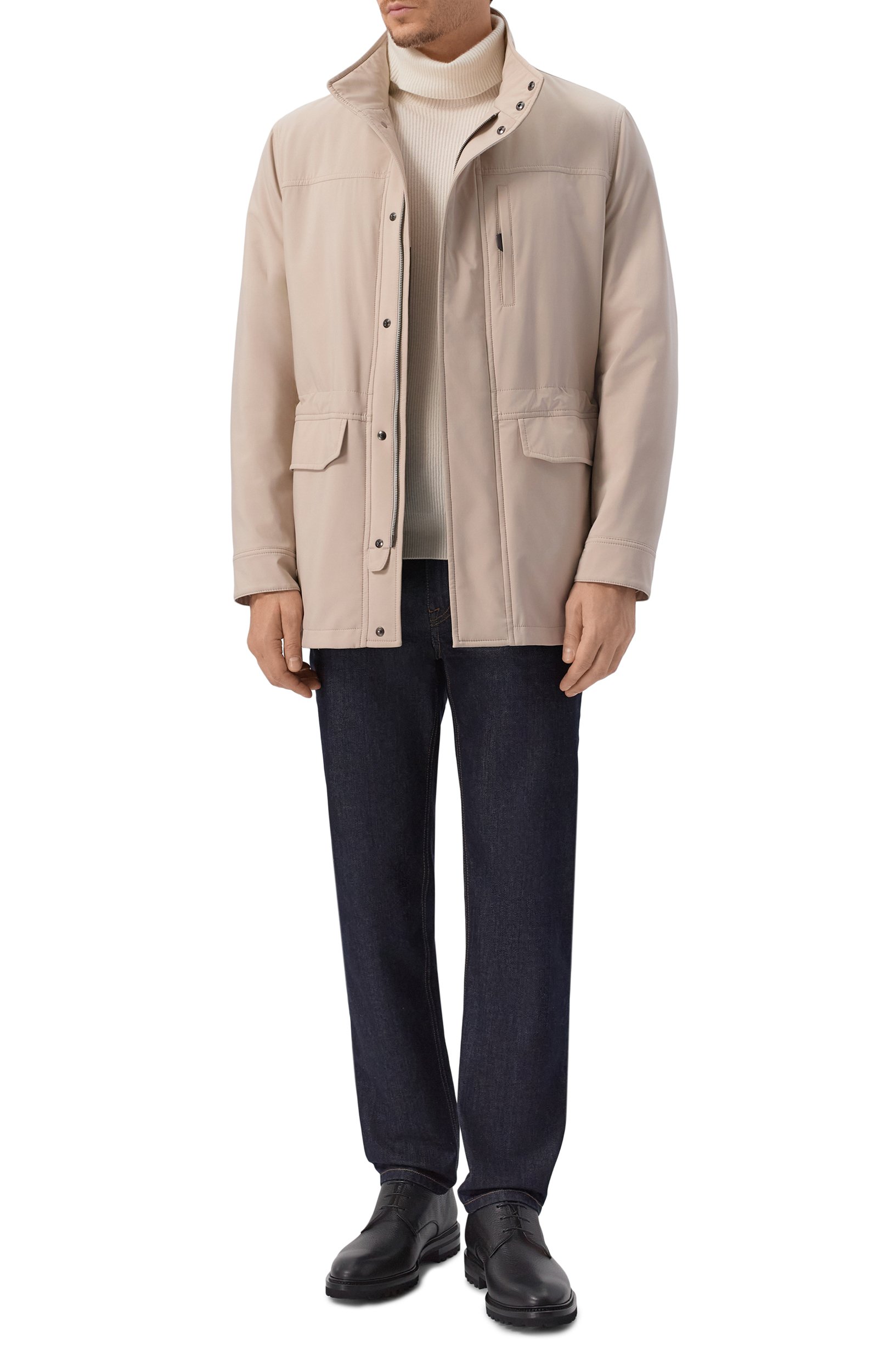 Кожаные ботинки KITON черного цвета по цене 228500 руб., арт. USSA510N00126, фото 2 Кожаные ботинки KITON, арт. USSA510N00126, фото 2