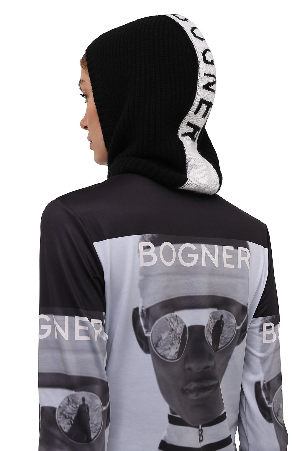 Шапка-балаклава из шерсти и кашемира BOGNER, арт. 96292761, фото 2