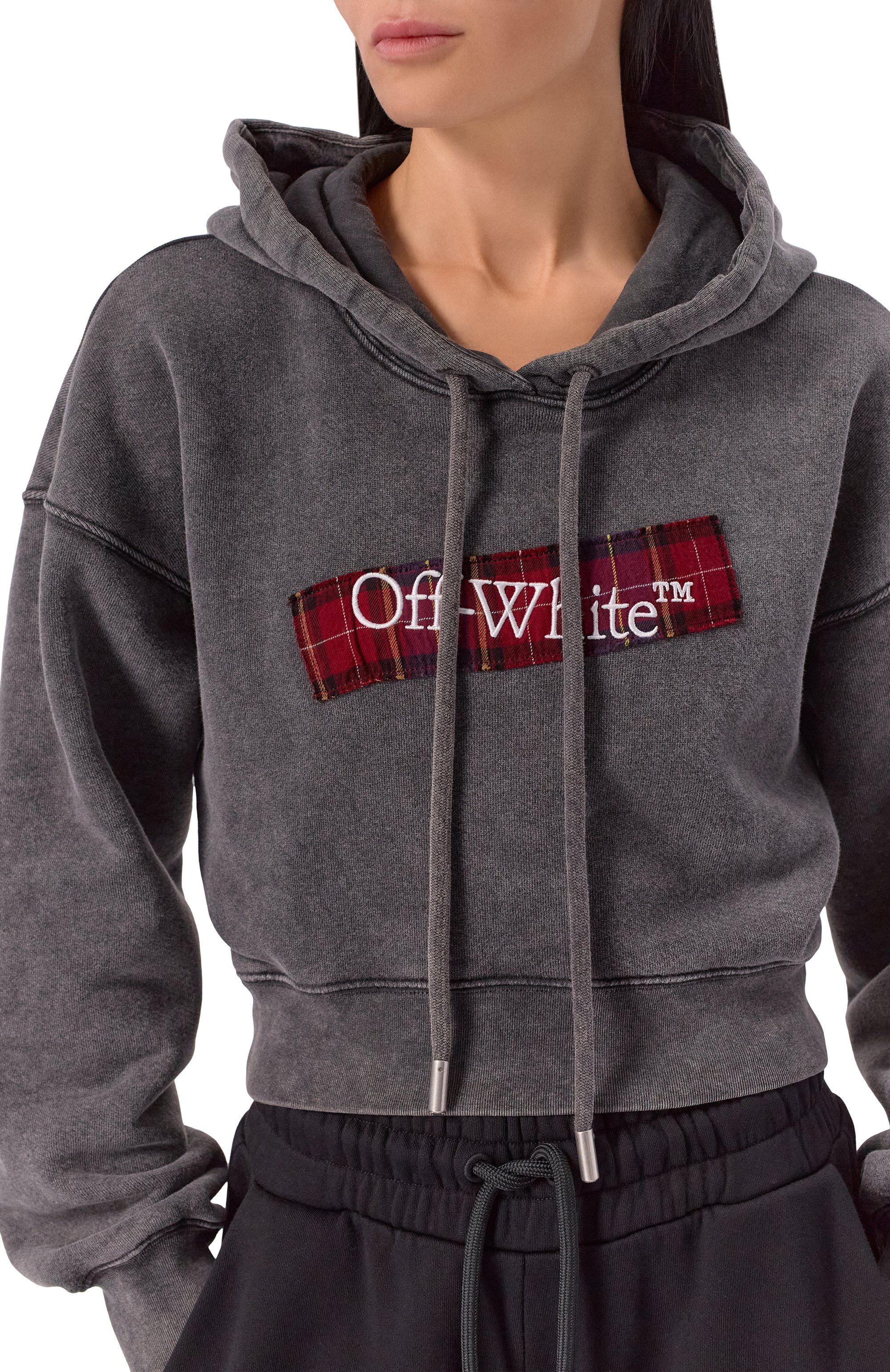 Хлопковое худи OFF-WHITE, арт. 0WBB056F25FLE003, фото 5