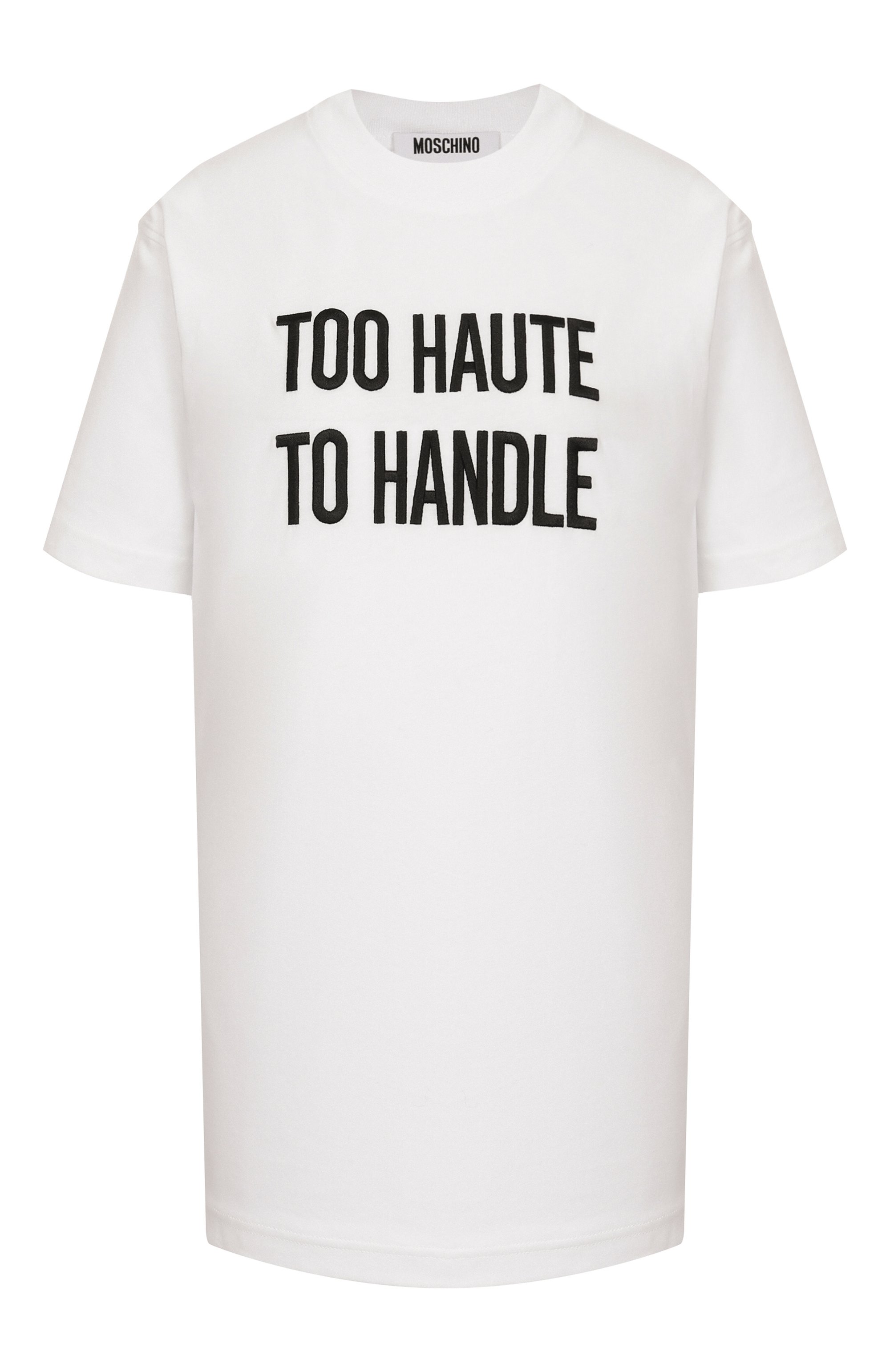 Хлопковая футболка MOSCHINO, арт. J0704/5441, фото 1