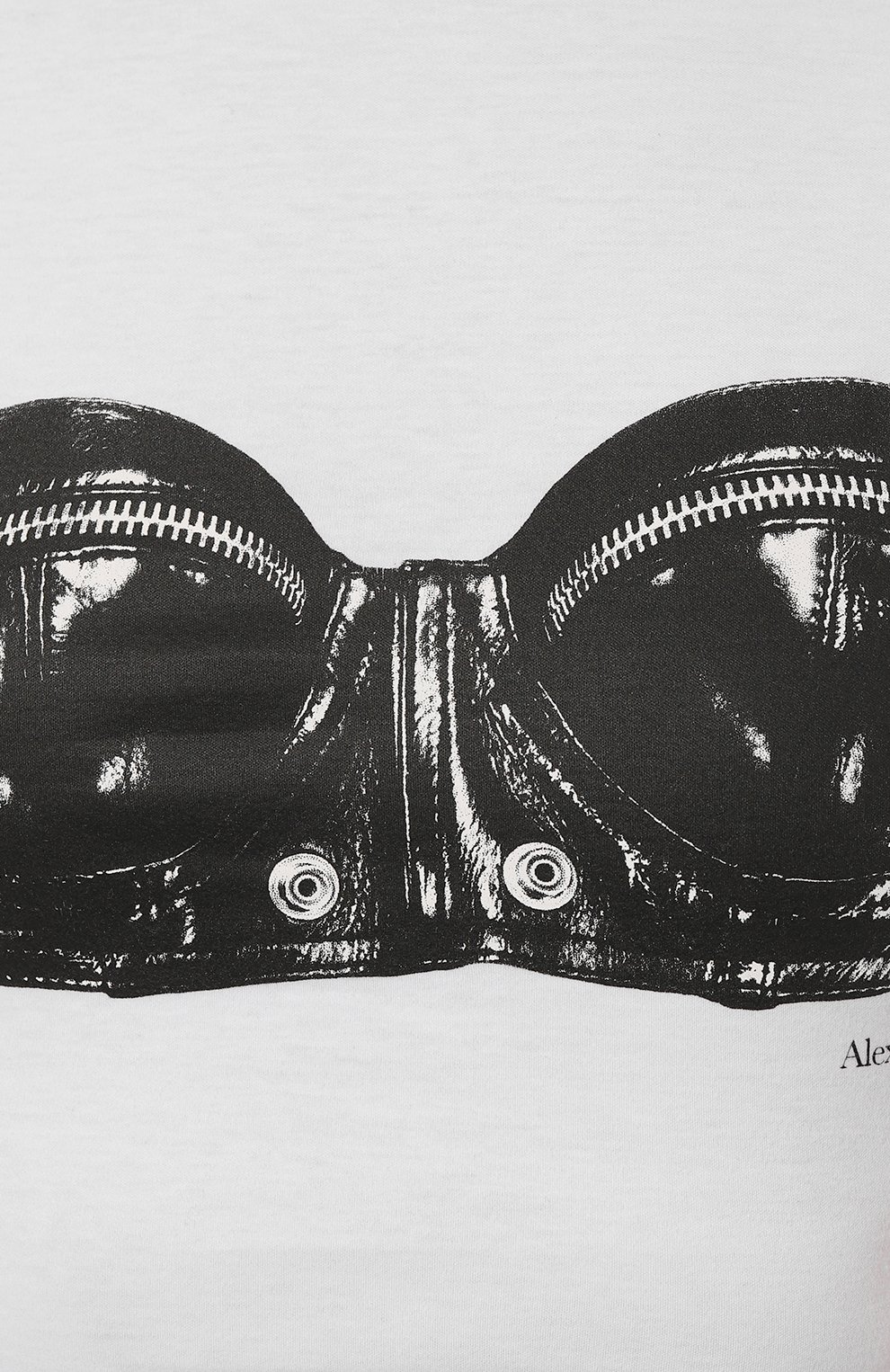 Хлопковая футболка ALEXANDER MCQUEEN, арт. 752355, фото 5