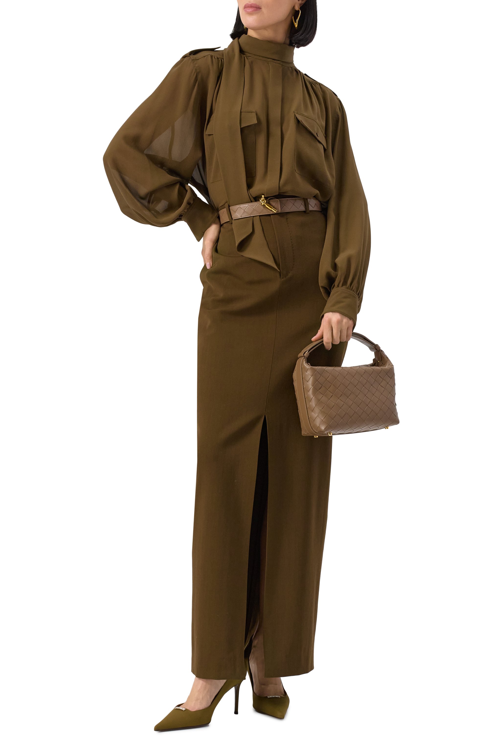 Сумка wallace mini BOTTEGA VENETA, арт. 754443/V3IV1, фото 7