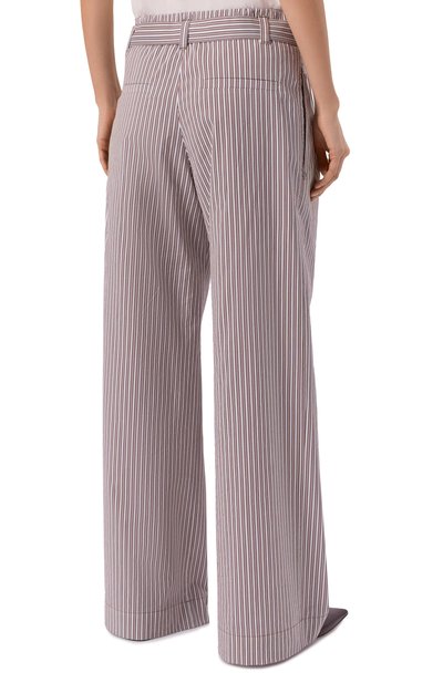 Брюки из хлопка и шелка BRUNELLO CUCINELLI, арт. MH746P9176, фото 4