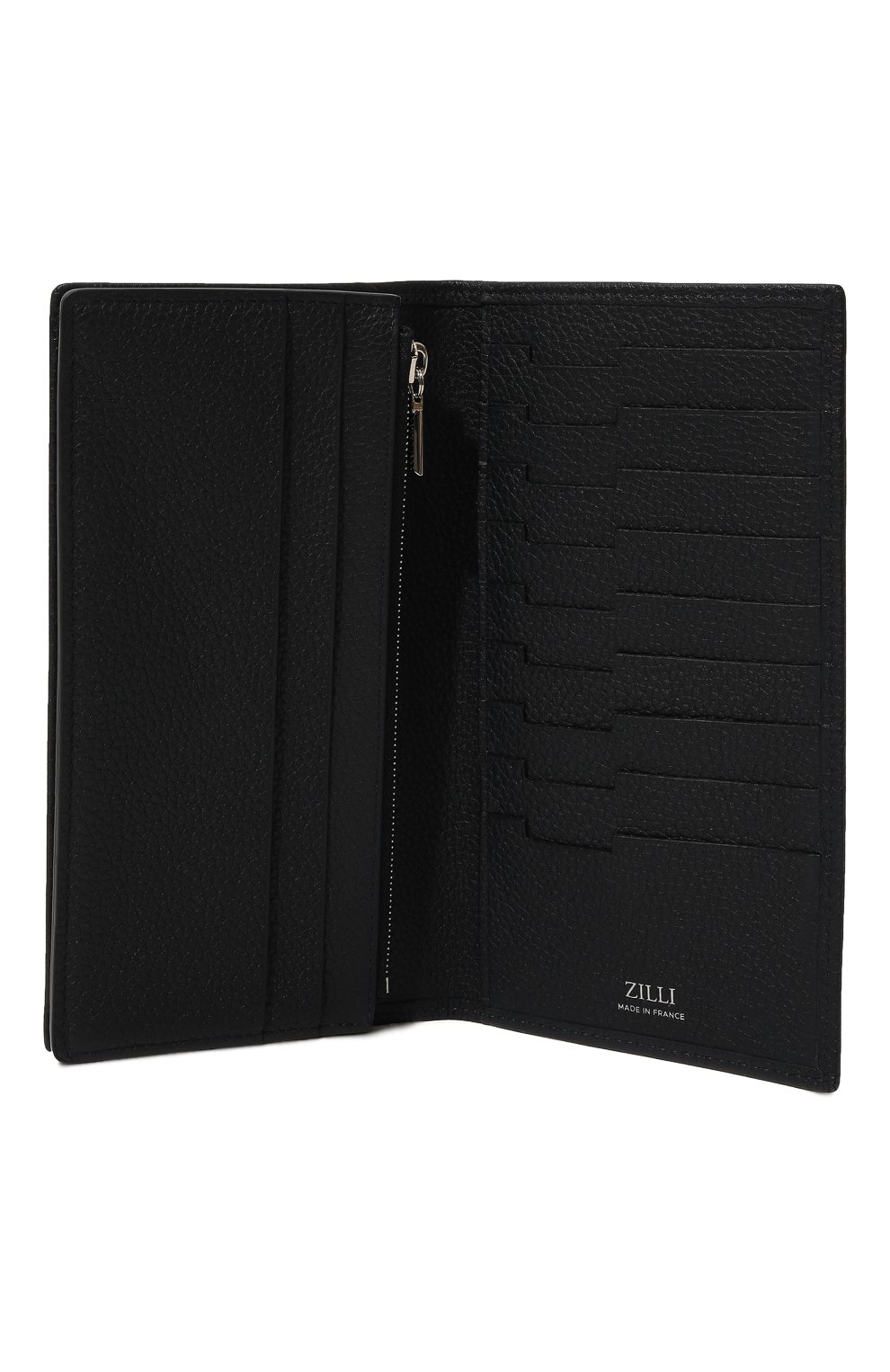 Кожаное портмоне ZILLI темно-синего цвета по цене 112500 руб., арт. MJL-0WL05-19900/0005, фото 3 Кожаное портмоне ZILLI, арт. MJL-0WL05-19900/0005, фото 3