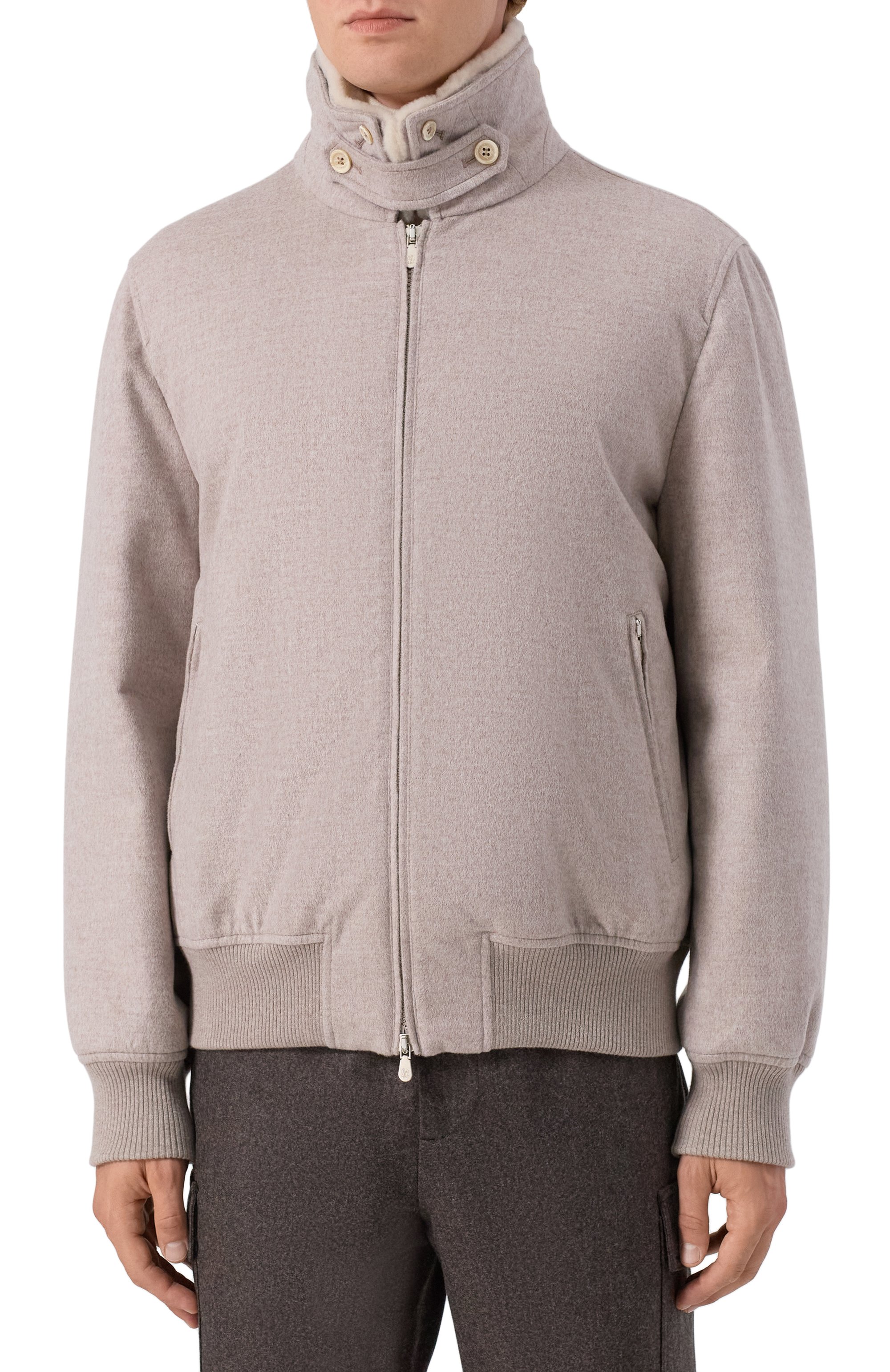 Утепленный бомбер BRUNELLO CUCINELLI, арт. MM4006889, фото 3