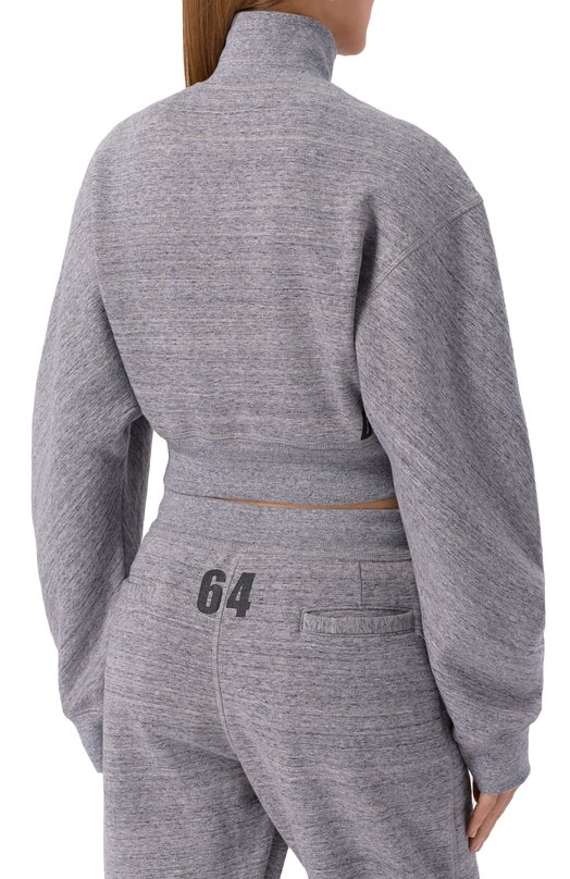 Хлопковый свитшот Dsquared2 S75GU0607/S25477 Серый  S75GU0607/S25477 Фото 4