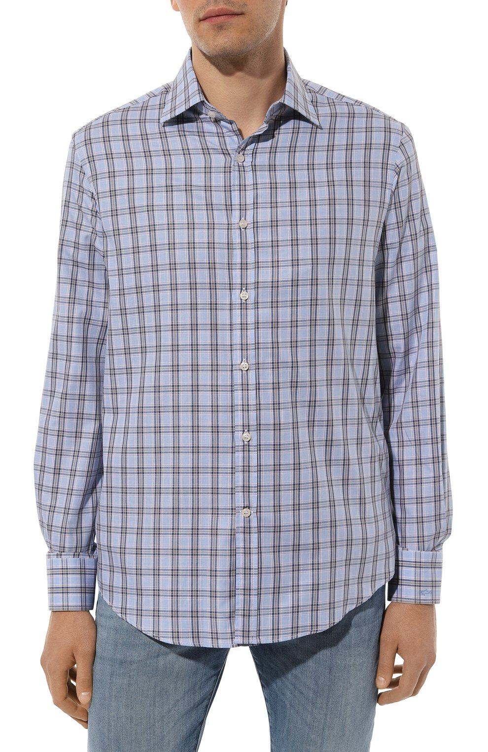 Хлопковая рубашка PAUL&SHARK, арт. 14313021CF, фото 3