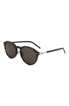 Женские солнцезащитные очки DIOR EYEWEAR коричневого цвета, арт. TECHNICITY7F 086 | Фото 1 (Тип очков: С/з; Региональные ограничения белый список (Axapta Mercury): RU, Не проставлено; Кросс-КТ: С/з-унисекс; Re-sync: On; Нос: Не проставлено; Оптика Гендер: оптика-унисекс; Очки форма: Круглые)