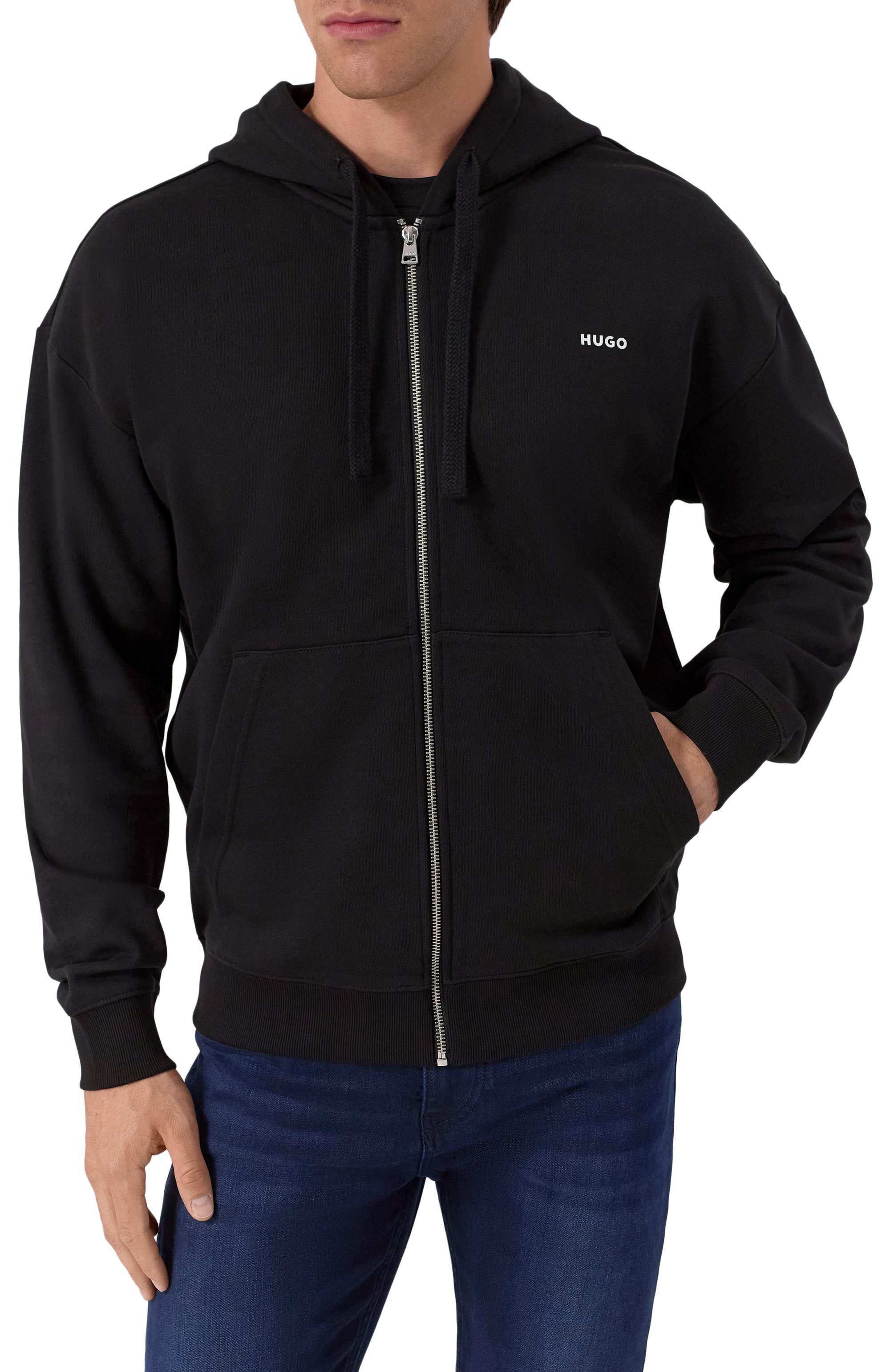 Хлопковая толстовка HUGO, арт. 50548651, фото 3