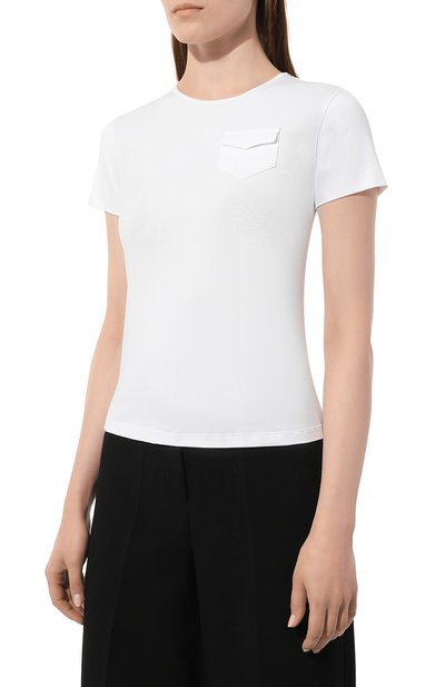 Хлопковая футболка DOROTHEE SCHUMACHER, арт. 628314, фото 3