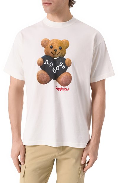 Хлопковая футболка DOMREBEL, арт. M L0VEBEAR/TSHIRT, фото 3