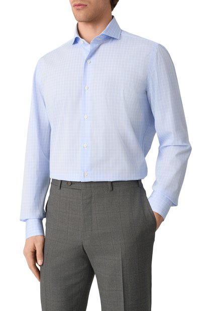 Хлопковая сорочка LUIGI BORRELLI, арт. SR44839, фото 3