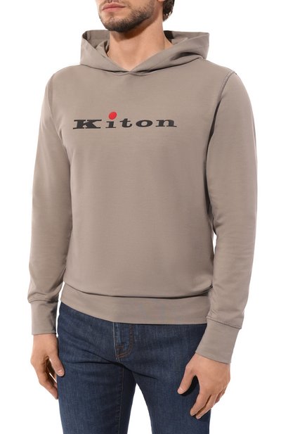 Хлопковое худи KITON, арт. UMK0378, фото 3