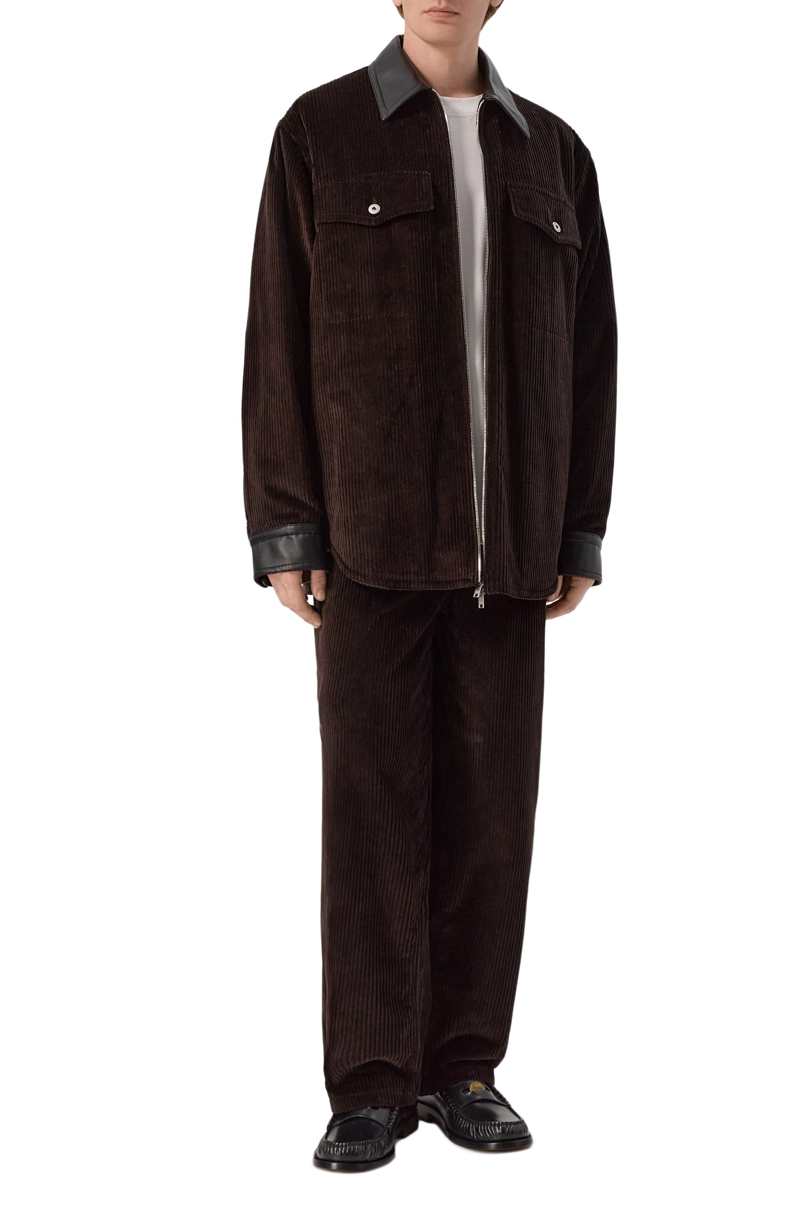 Вельветовые брюки BOTTEGA VENETA, арт. 876039/V6040, фото 2