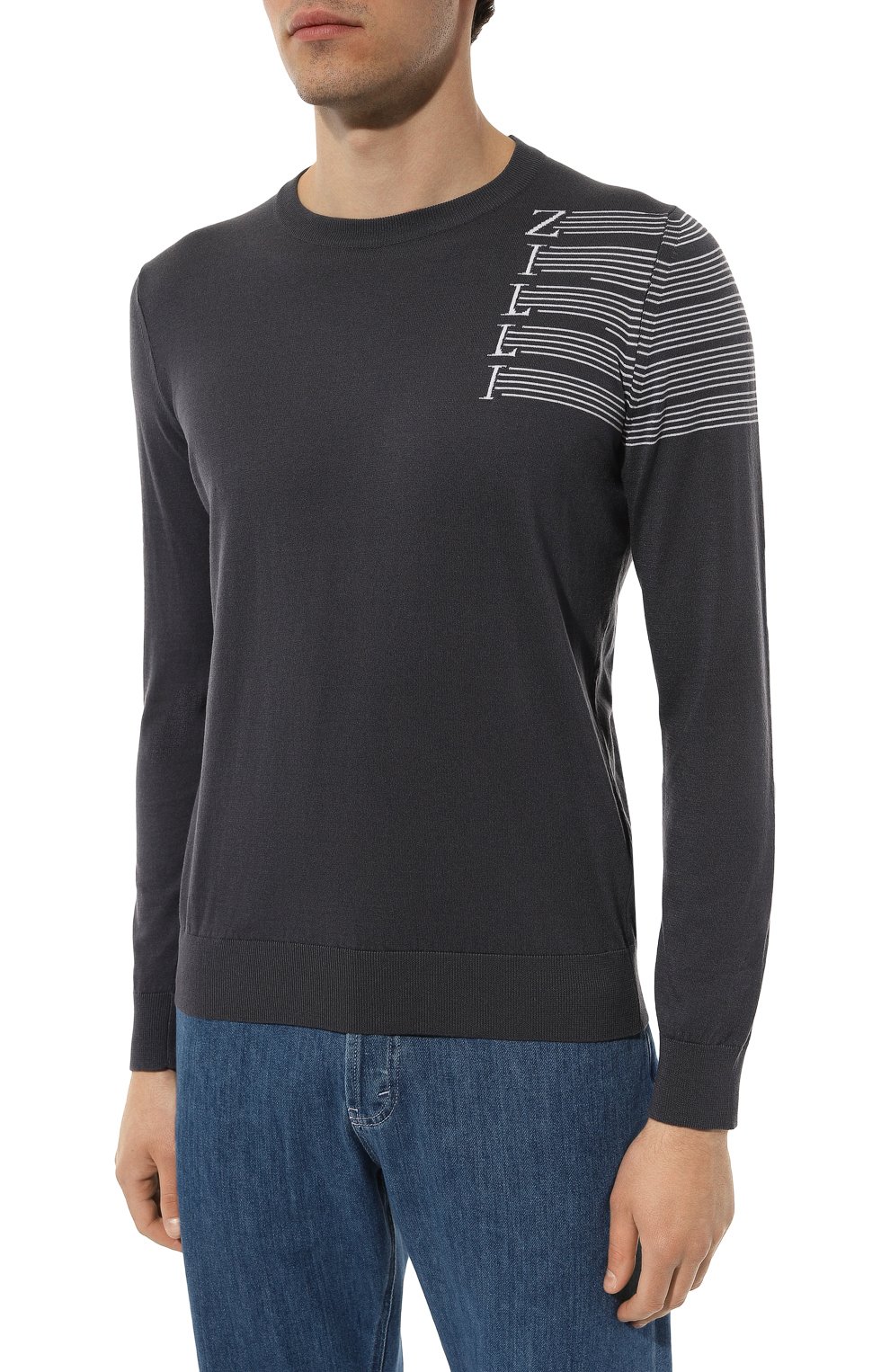 Джемпер из шелка и хлопка ZILLI, арт. KRN001M0142VUSM00, фото 3