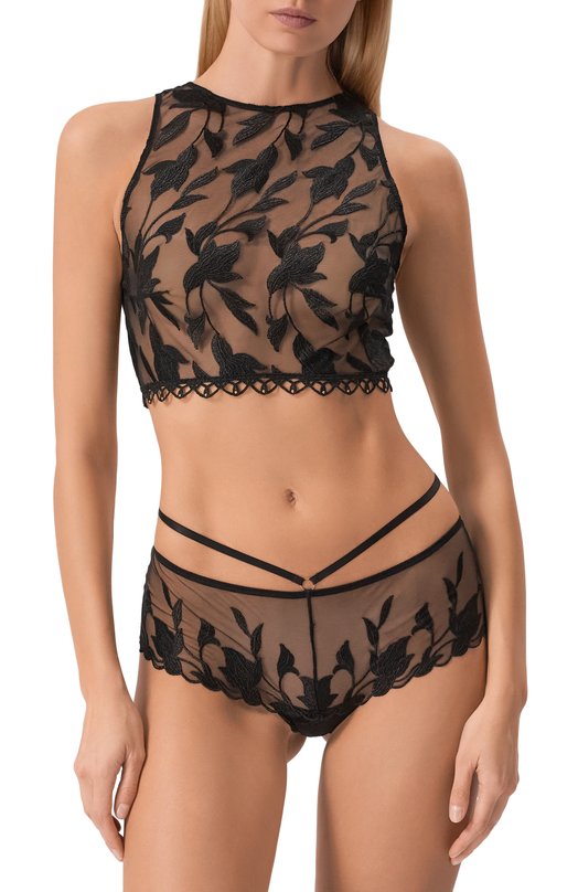 Бра-топ Aubade 5E46 Чёрный  5E46 Фото 2