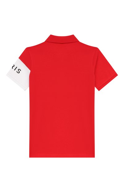 Хлопковое поло GIVENCHY красного цвета по цене 24150 руб., арт. H25129, фото 2 Хлопковое поло GIVENCHY, арт. H25129, фото 2