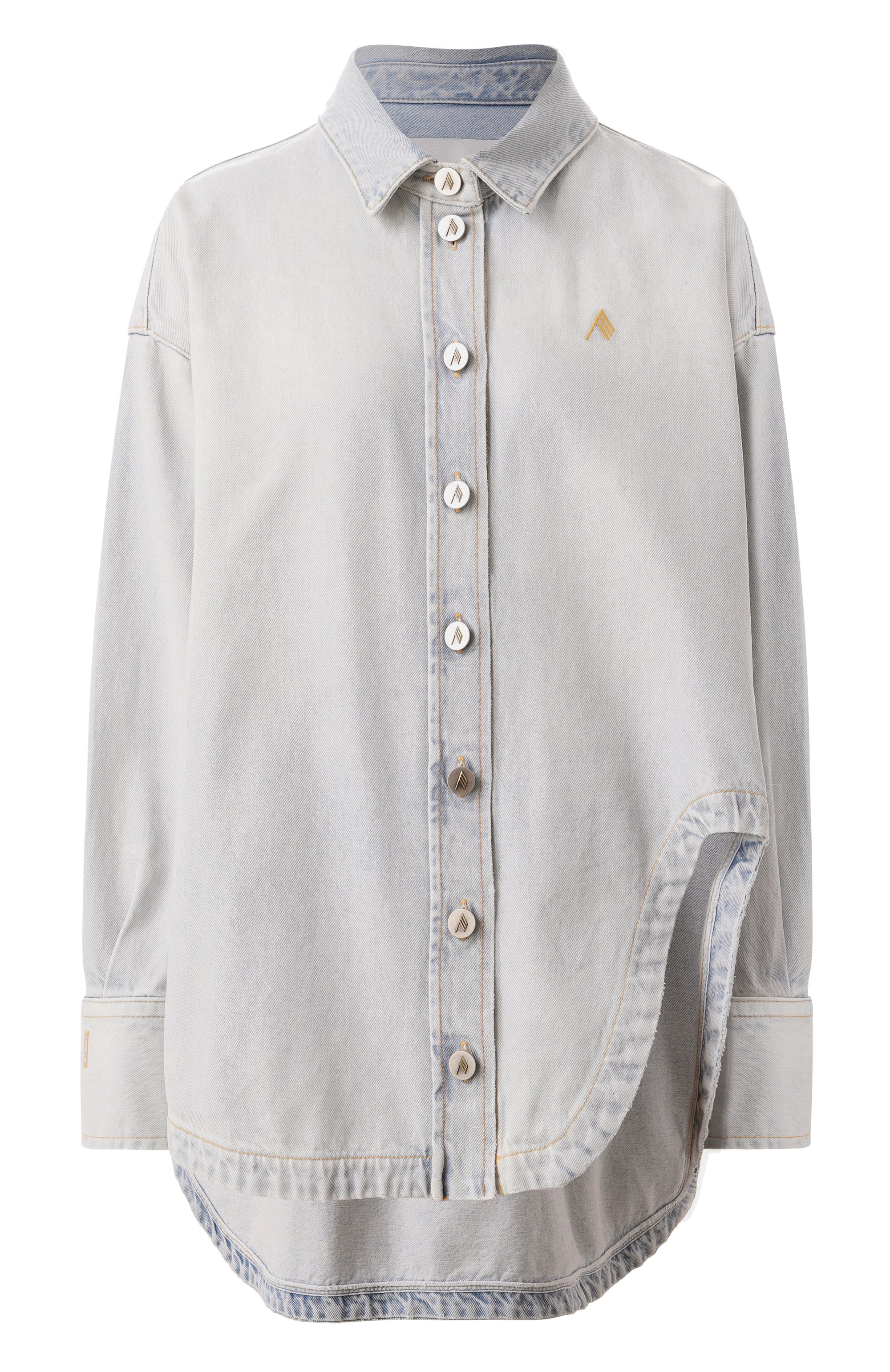 Джинсовая рубашка THE ATTICO, арт. 250WCB00068/DDD085SS, фото 1