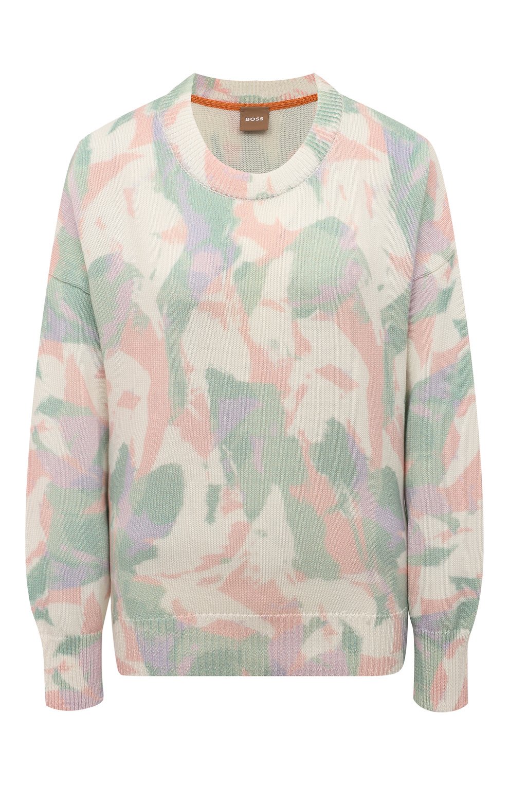 Хлопковый свитер BOSS ORANGE, арт. 50489855, фото 1