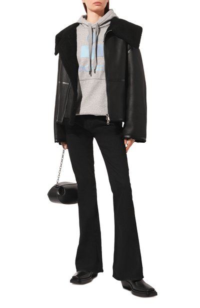 Хлопковое худи ISABEL MARANT ETOILE, арт. 22ASW0362/22A043E02GY, фото 2