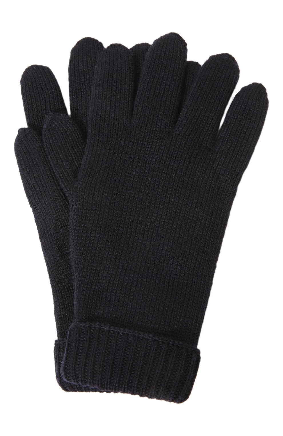 Шерстяные перчатки IL TRENINO темно-синего цвета по цене 9950 руб., арт. CL 4063/VA, фото 1 Шерстяные перчатки IL TRENINO, арт. CL 4063/VA, фото 1
