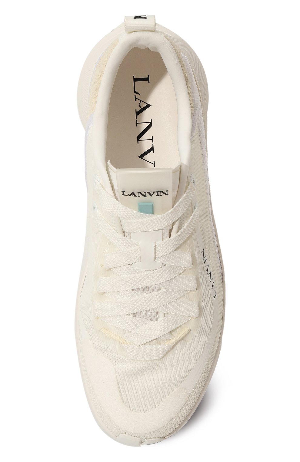 Комбинированные кроссовки l-i mesh LANVIN, арт. FM-SKAK01-SUSH-P24, фото 6