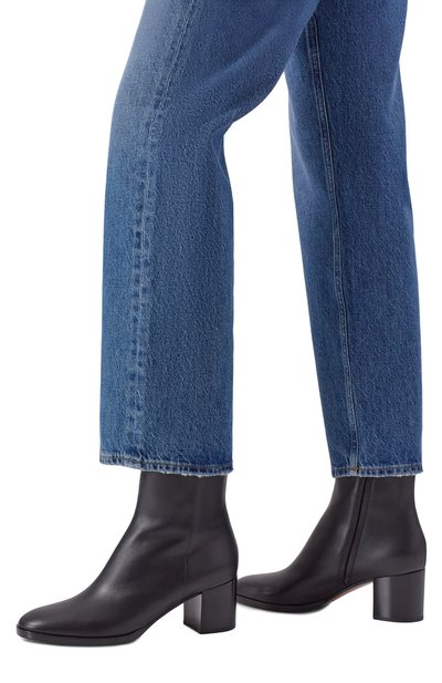 Кожаные ботильоны santiago 60 GIANVITO ROSSI черного цвета по цене 183500 руб., арт. G72804.60CU0.VGINER0, фото 3 Кожаные ботильоны santiago 60 GIANVITO ROSSI, арт. G72804.60CU0.VGINER0, фото 3