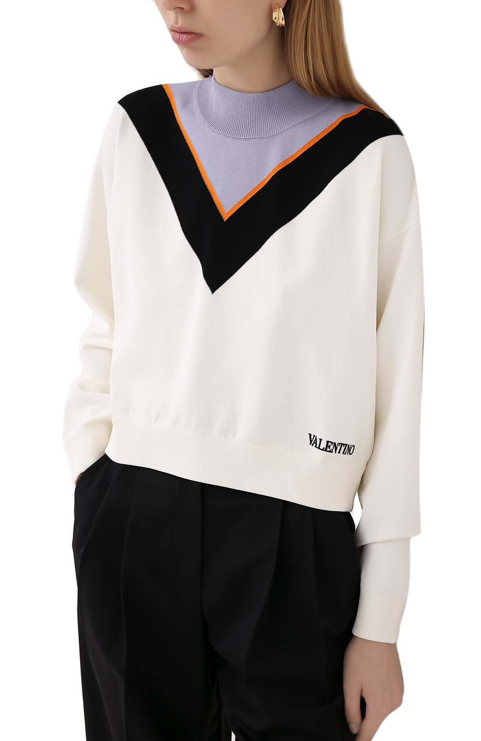 Пуловер из вискозы VALENTINO, арт. UB3KC15R5NH, фото 3
