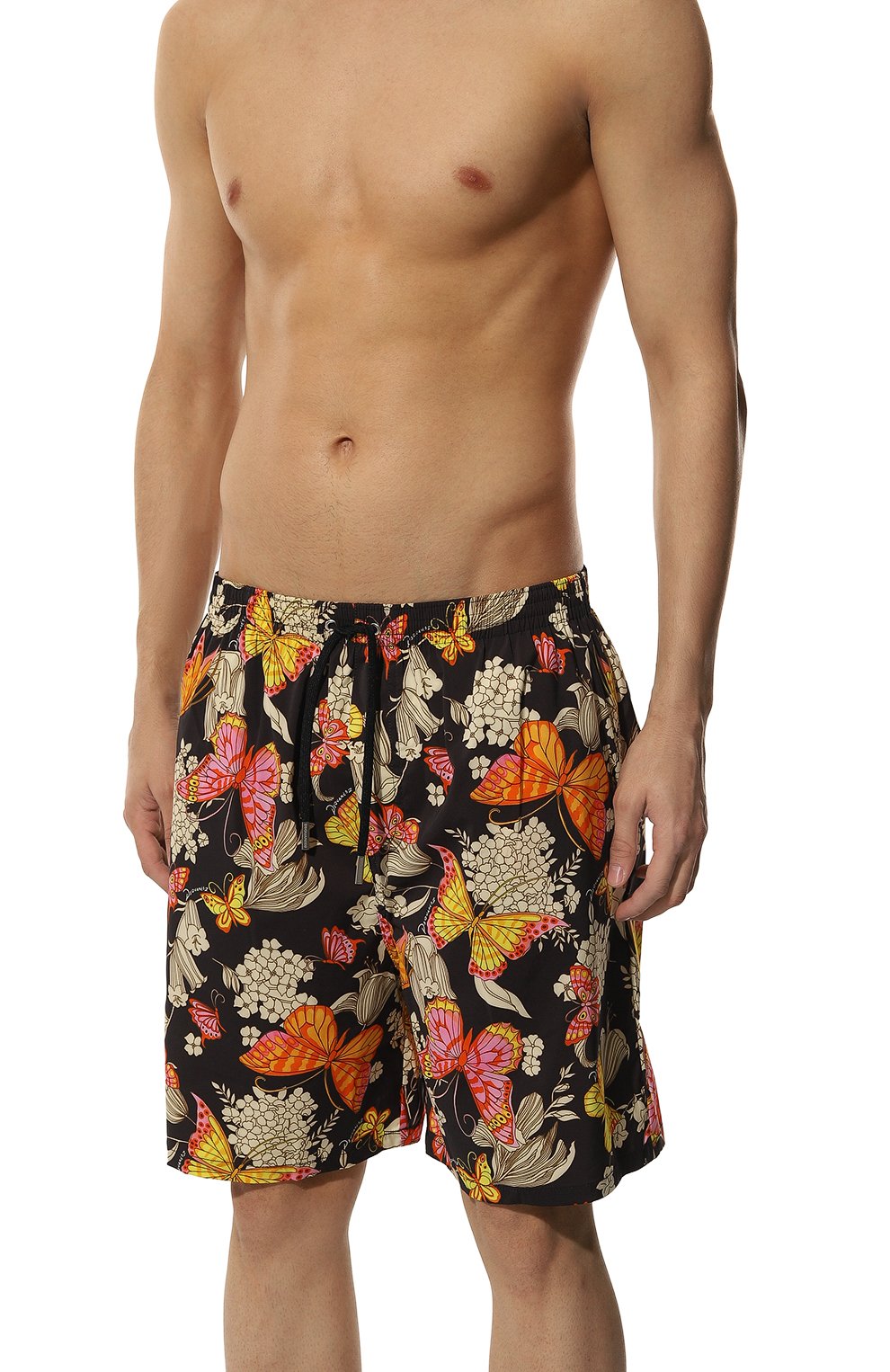Плавки-шорты DSQUARED2 разноцветного цвета по цене 32600 руб., арт. D7BM15890, фото 2 Плавки-шорты DSQUARED2, арт. D7BM15890, фото 2