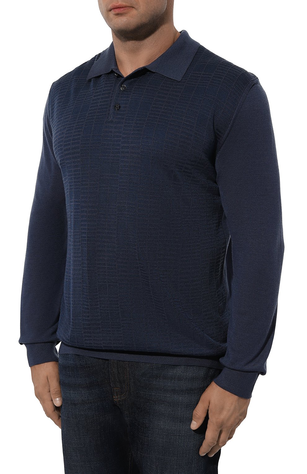 Поло из шерсти и шелка ZILLI, арт. KBP001M0230VSQA00/62, фото 3