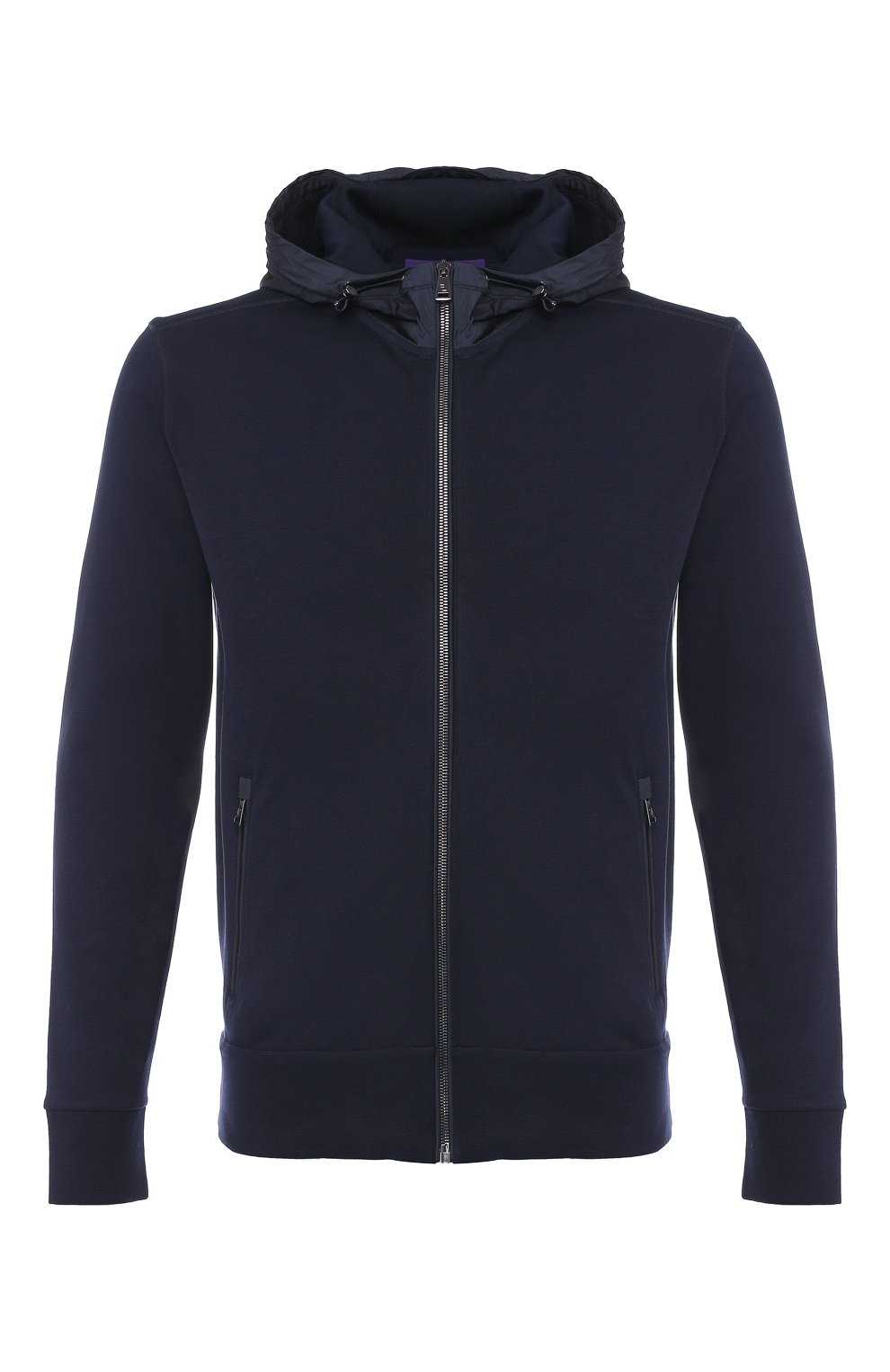 Хлопковая толстовка на молнии с капюшоном RALPH LAUREN, арт. 790704163, фото 1
