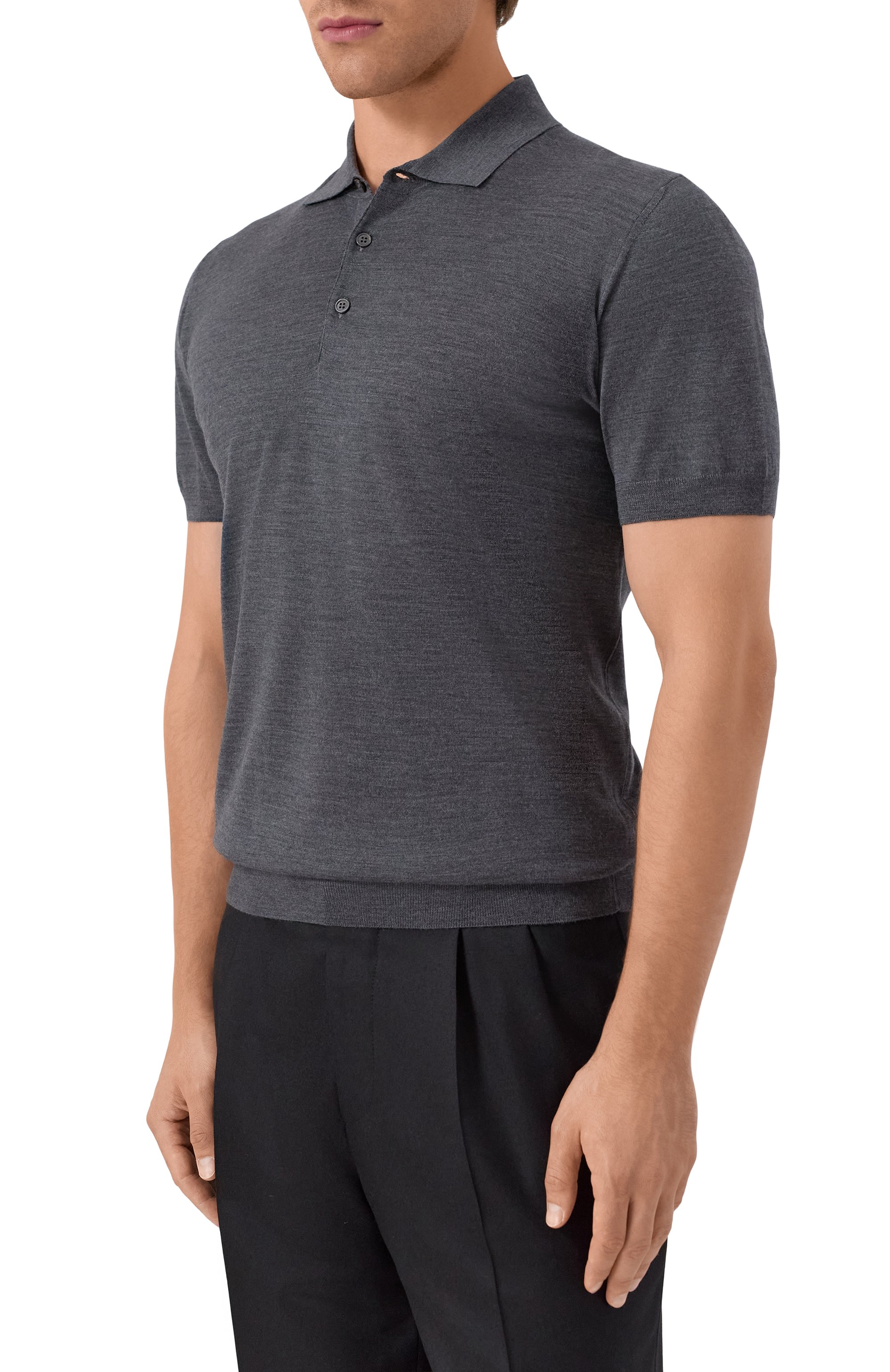 Шерстяное поло CORNELIANI, арт. 26M521-2625126, фото 3