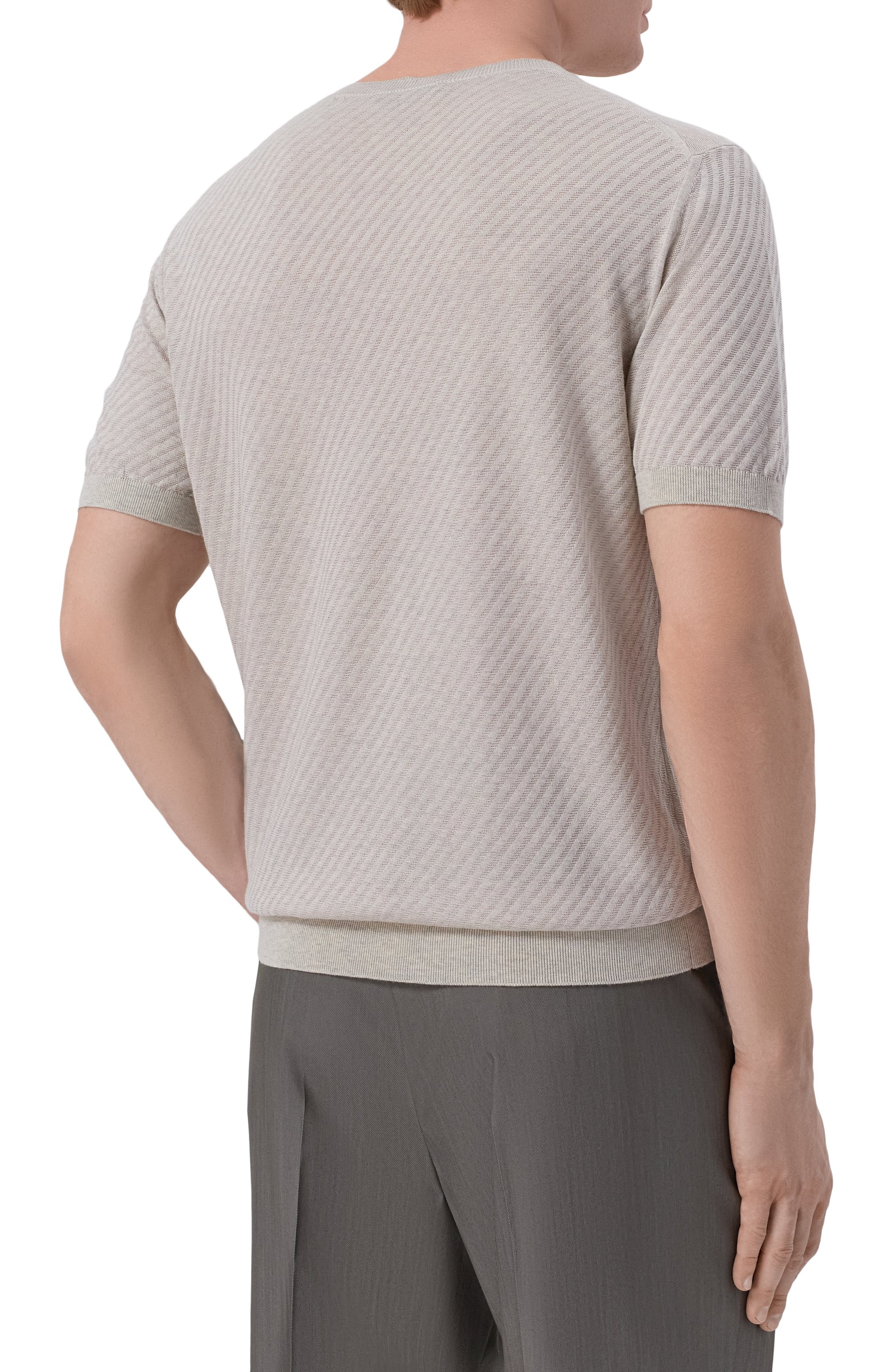 Джемпер из хлопка и шелка CORNELIANI, арт. 27M518/2725144, фото 4