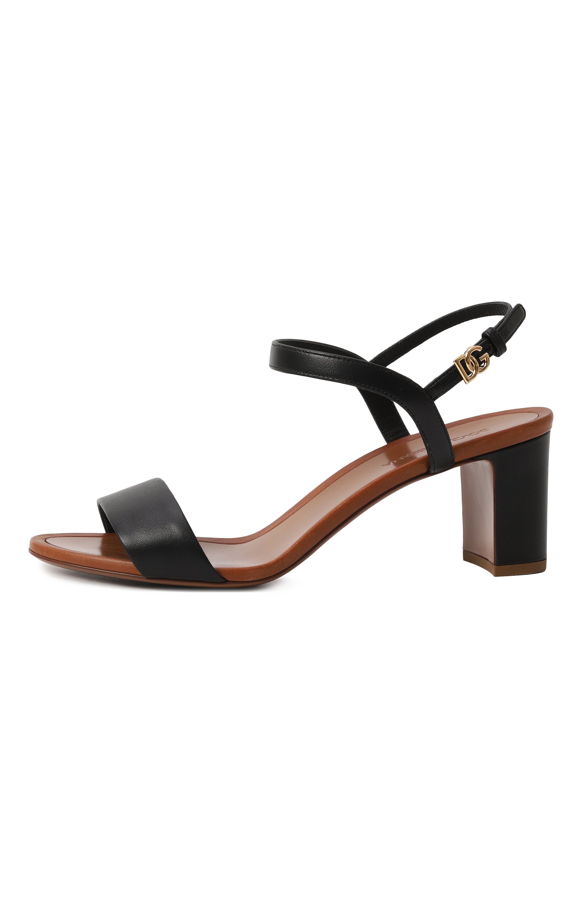 Кожаные босоножки keira 60 DOLCE & GABBANA, арт. CR1765/AK821, фото 4