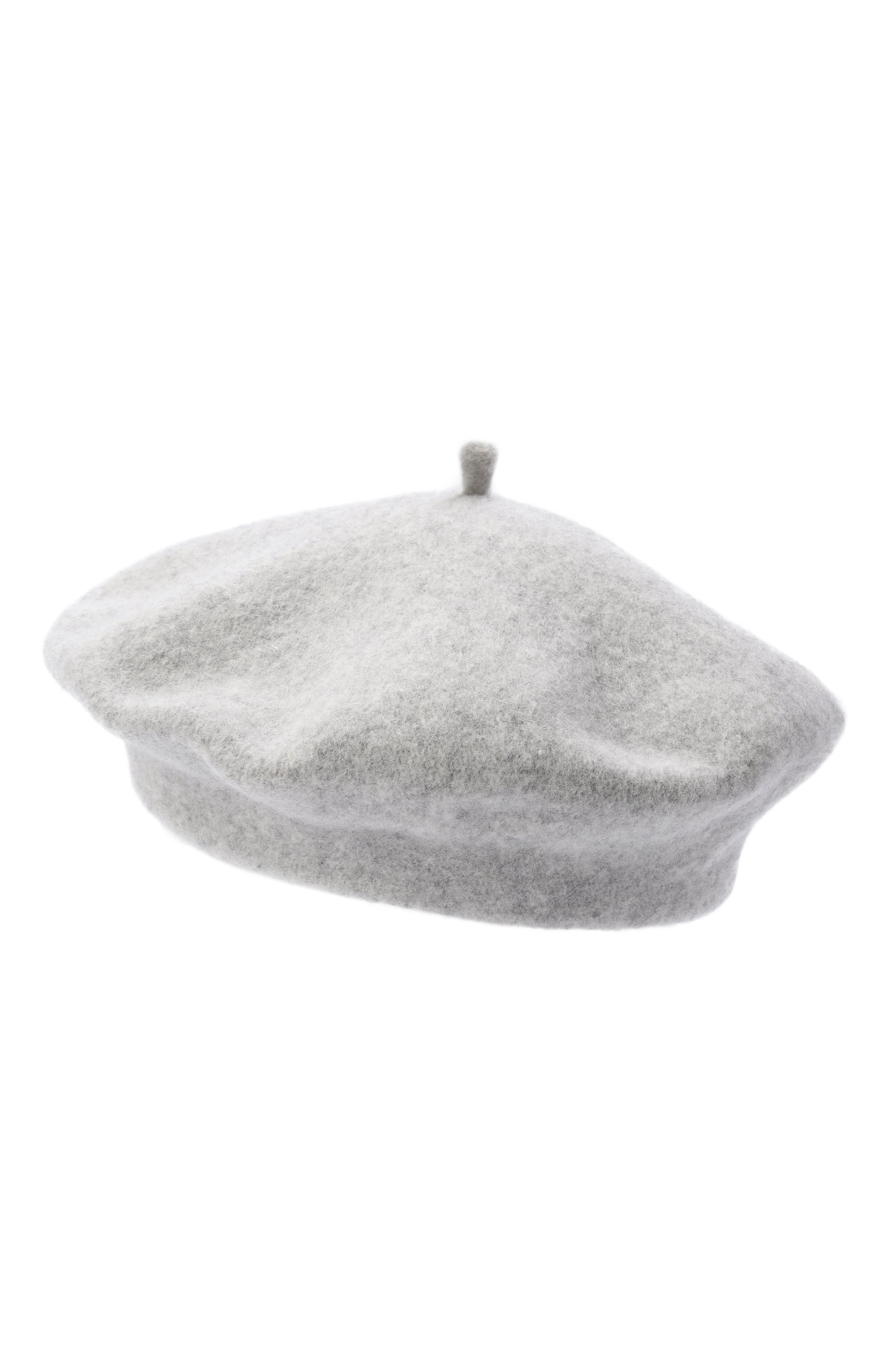 Шерстяной берет MAISON MARGIELA серого цвета по цене 49950 руб., арт. S50TC0081/S60384, фото 2 Шерстяной берет MAISON MARGIELA, арт. S50TC0081/S60384, фото 2