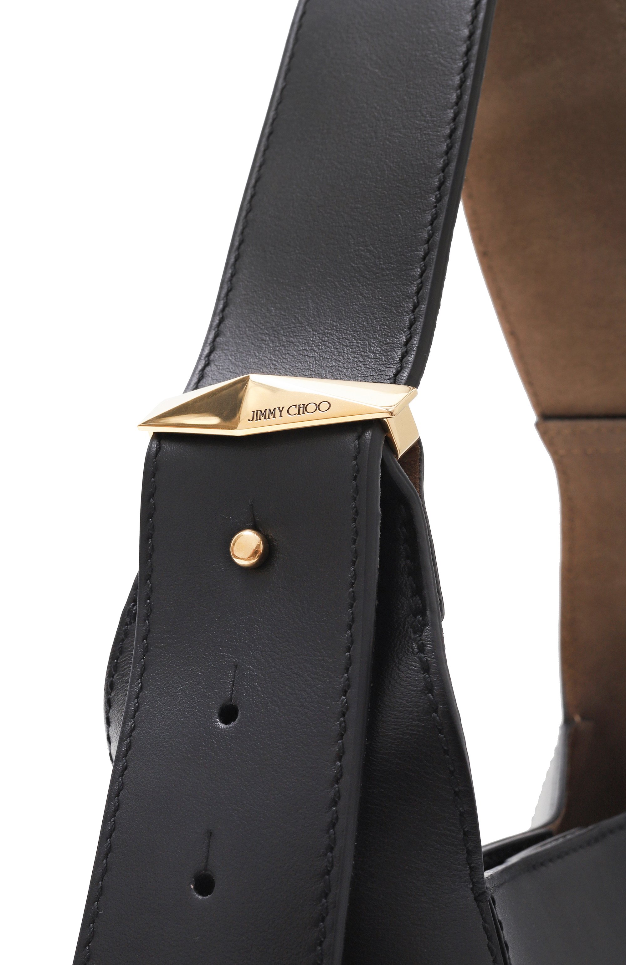 Сумка diamond hobo medium JIMMY CHOO, арт. DIAM0NDH0B0MHUT, фото 3