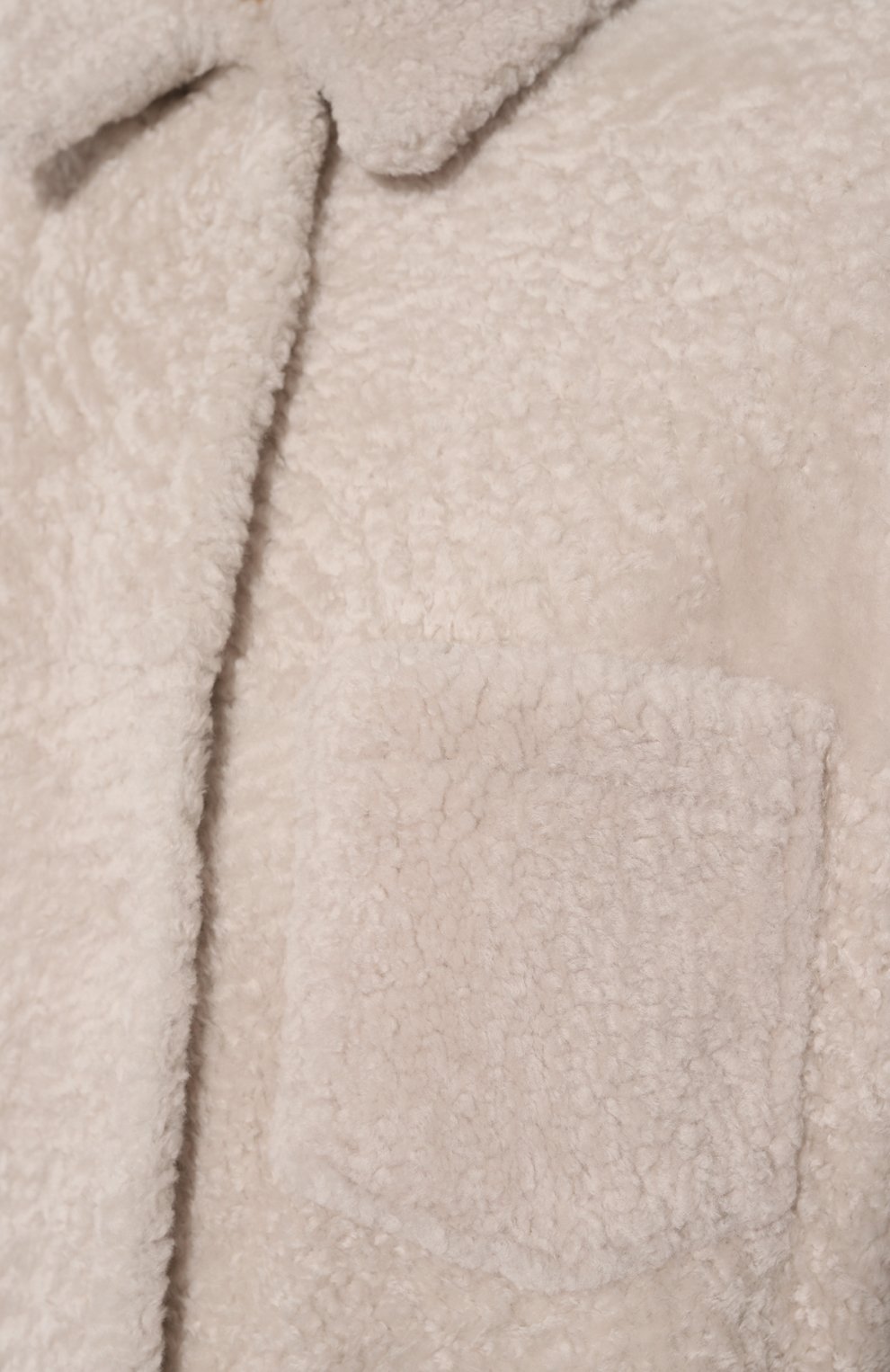 Двусторонняя шуба из овчины MANZONI24, арт. 24M1377-S23NY/, фото 5