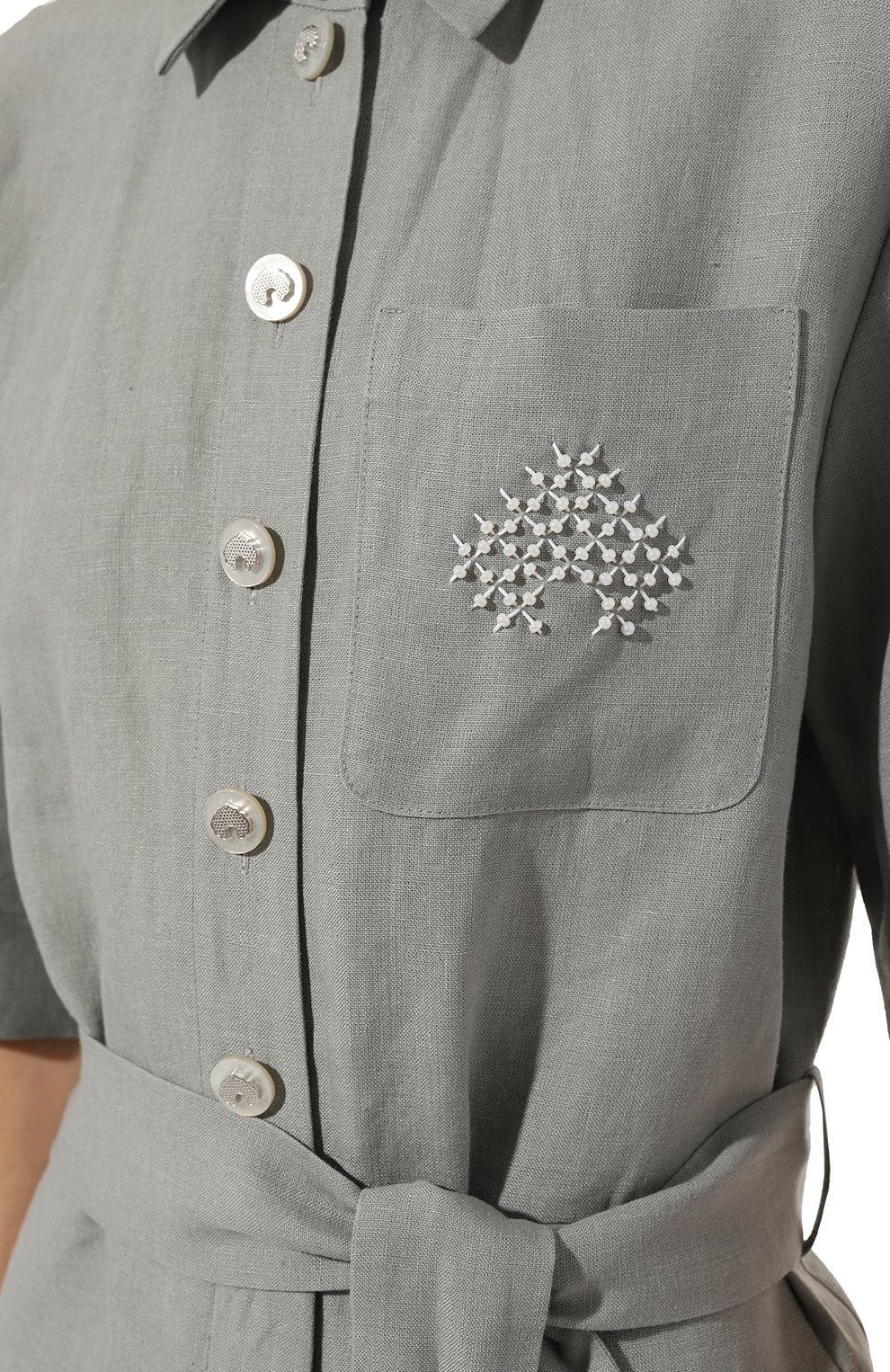 Льняной комбинезон AKHMADULLINA, арт. 1123.3CO402/L723, фото 5