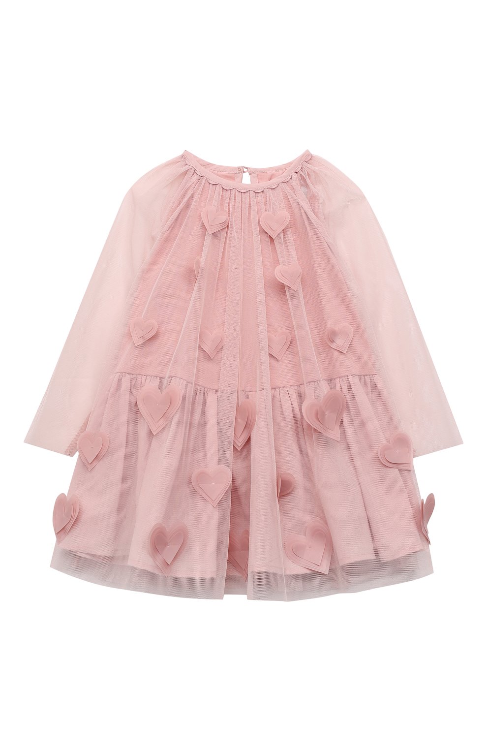 Платье STELLA MCCARTNEY светло-розового цвета по цене 10950 руб., арт. 603506/SRK26, фото 1 Платье STELLA MCCARTNEY, арт. 603506/SRK26, фото 1