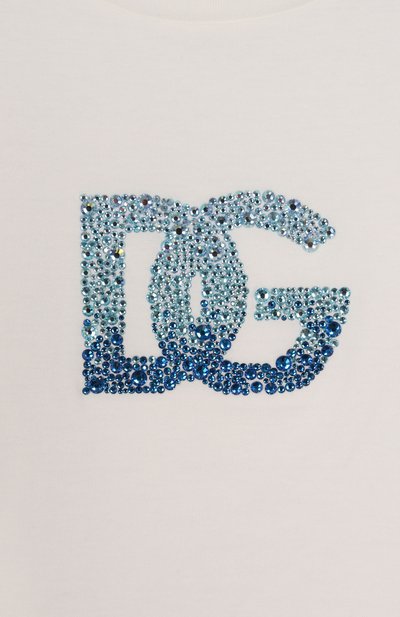 Хлопковая футболка DOLCE & GABBANA, арт. L5JTPD/G700X/8-14, фото 3