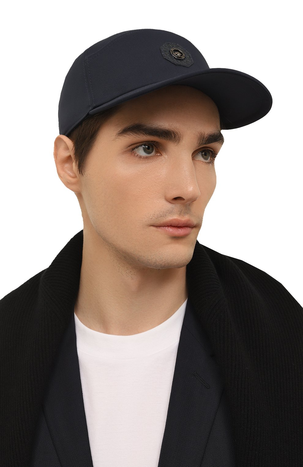 Бейсболка с отделкой из кожи аллигатора STEFANO RICCI, арт. MCV24CS16E/PL001H, фото 2