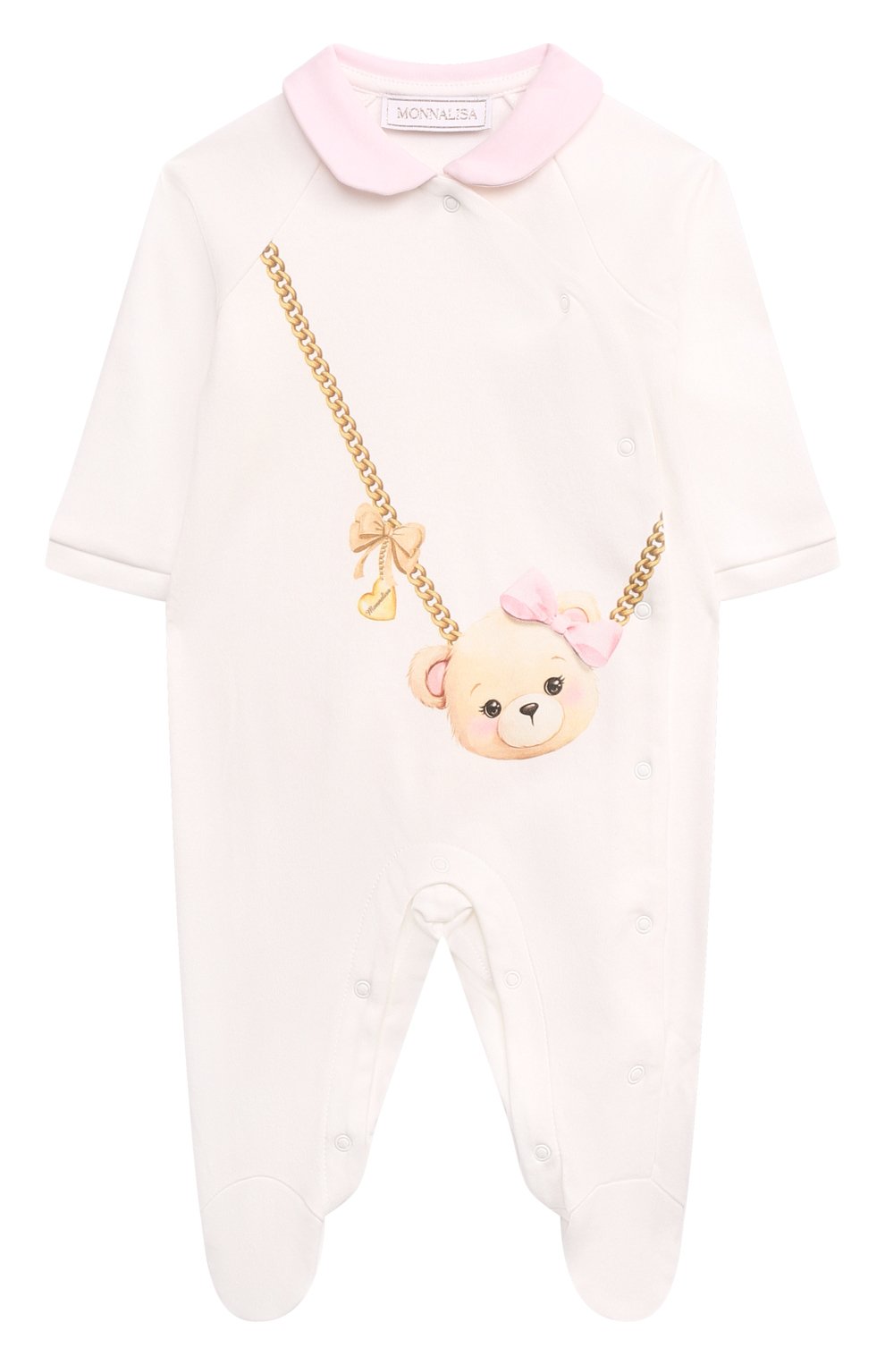 Хлопковый комбинезон MONNALISA, арт. 35D205, фото 1