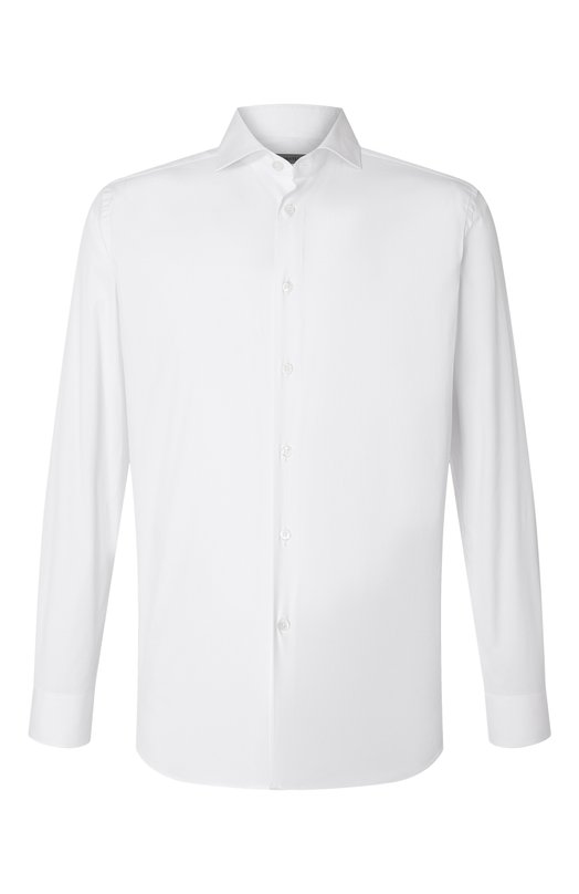 Хлопковая сорочка Corneliani 25P002-2511474 Белый 25P002-2511474