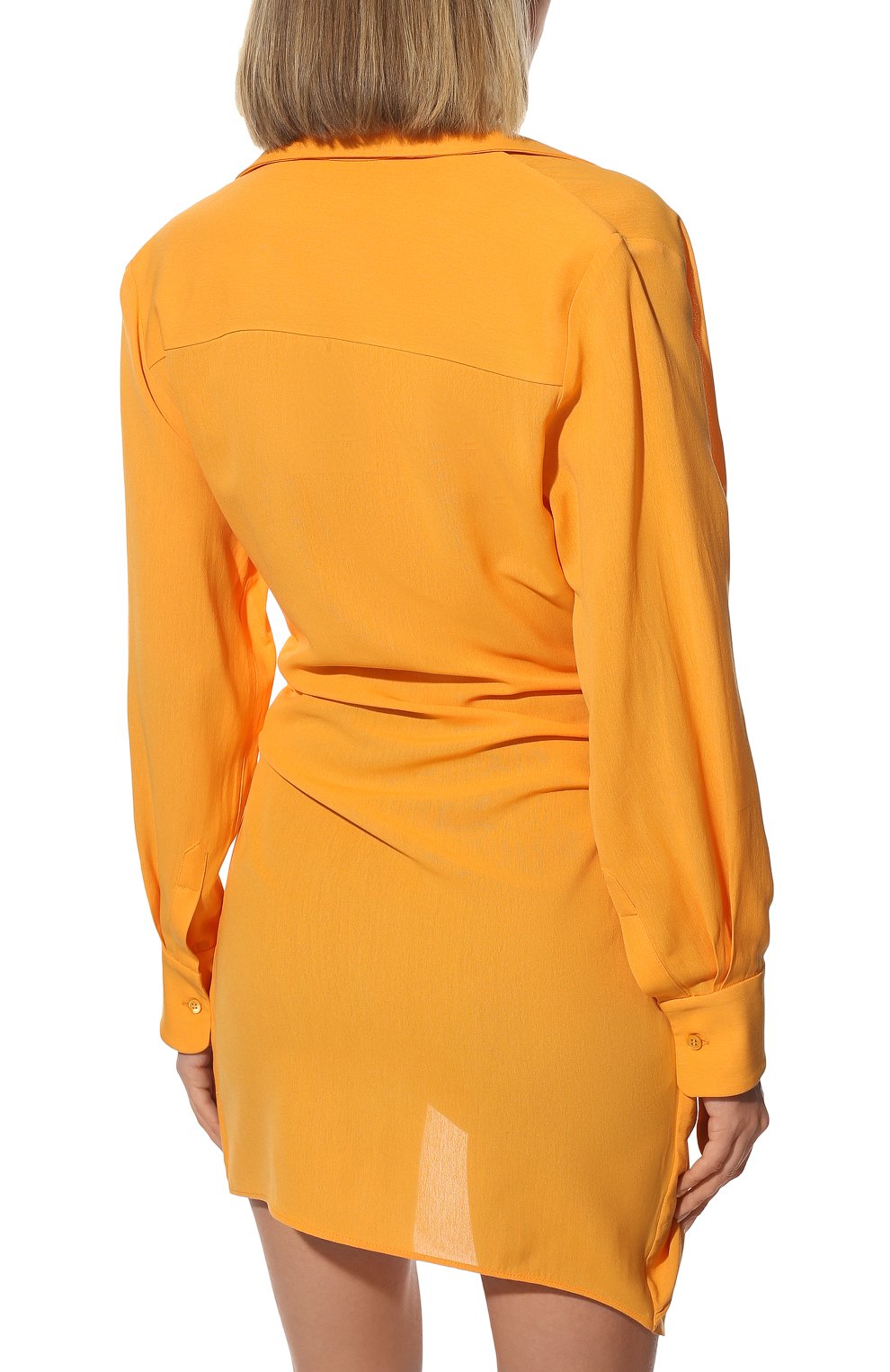 Платье из вискозы JACQUEMUS, арт. 213DR009-1004, фото 4