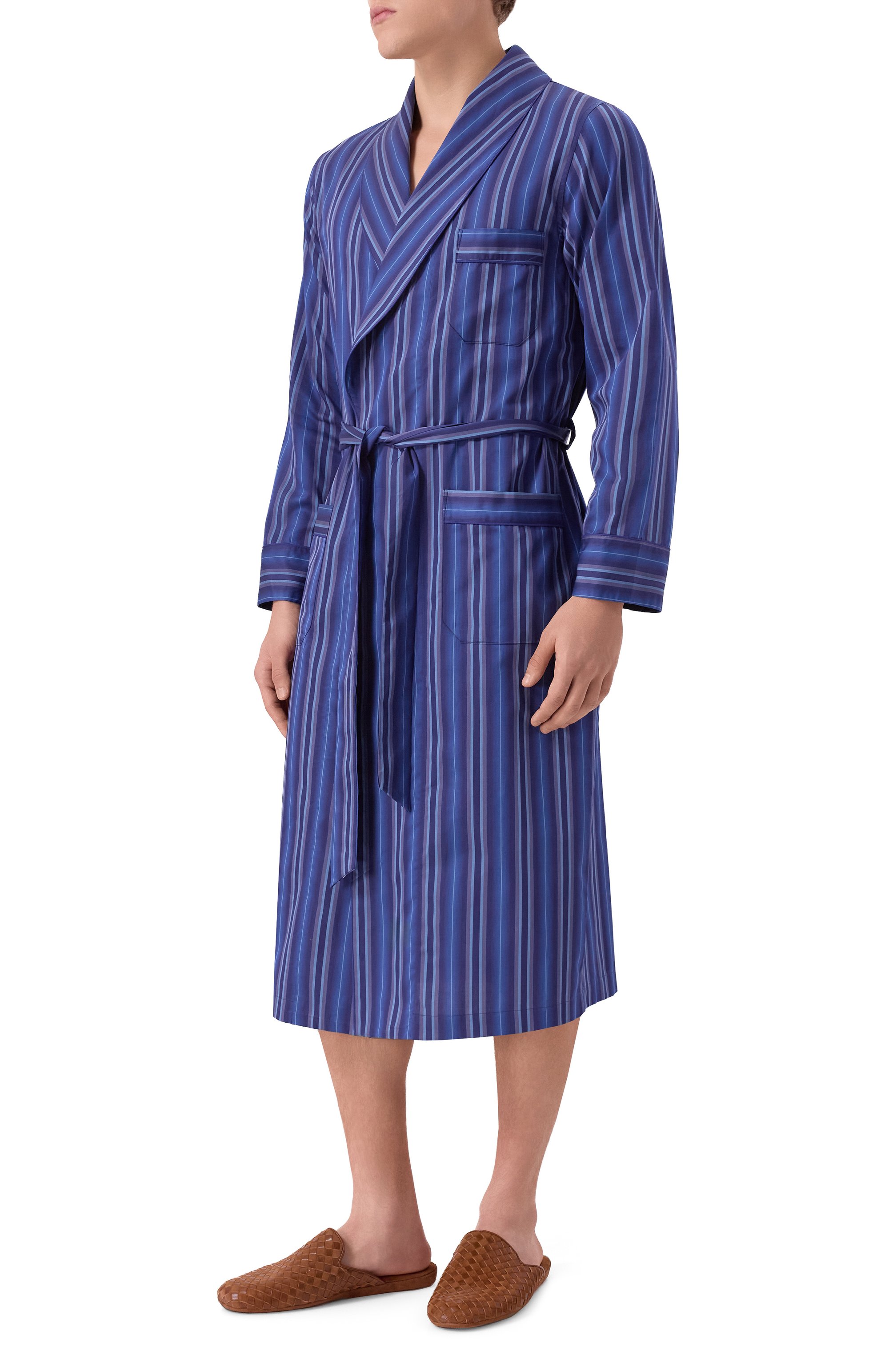 Хлопковый халат ROBERTO RICETTI, арт. VESTAGLIA R0BE LUNGA/0R035312, фото 2