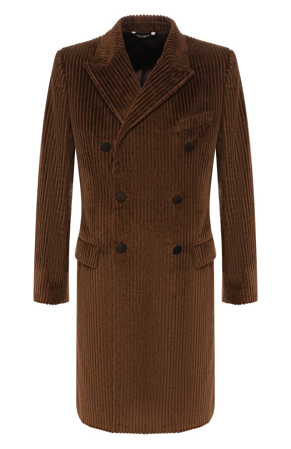 Вельветовое пальто DOLCE & GABBANA, арт. G002GT/FUVDJ, фото 1