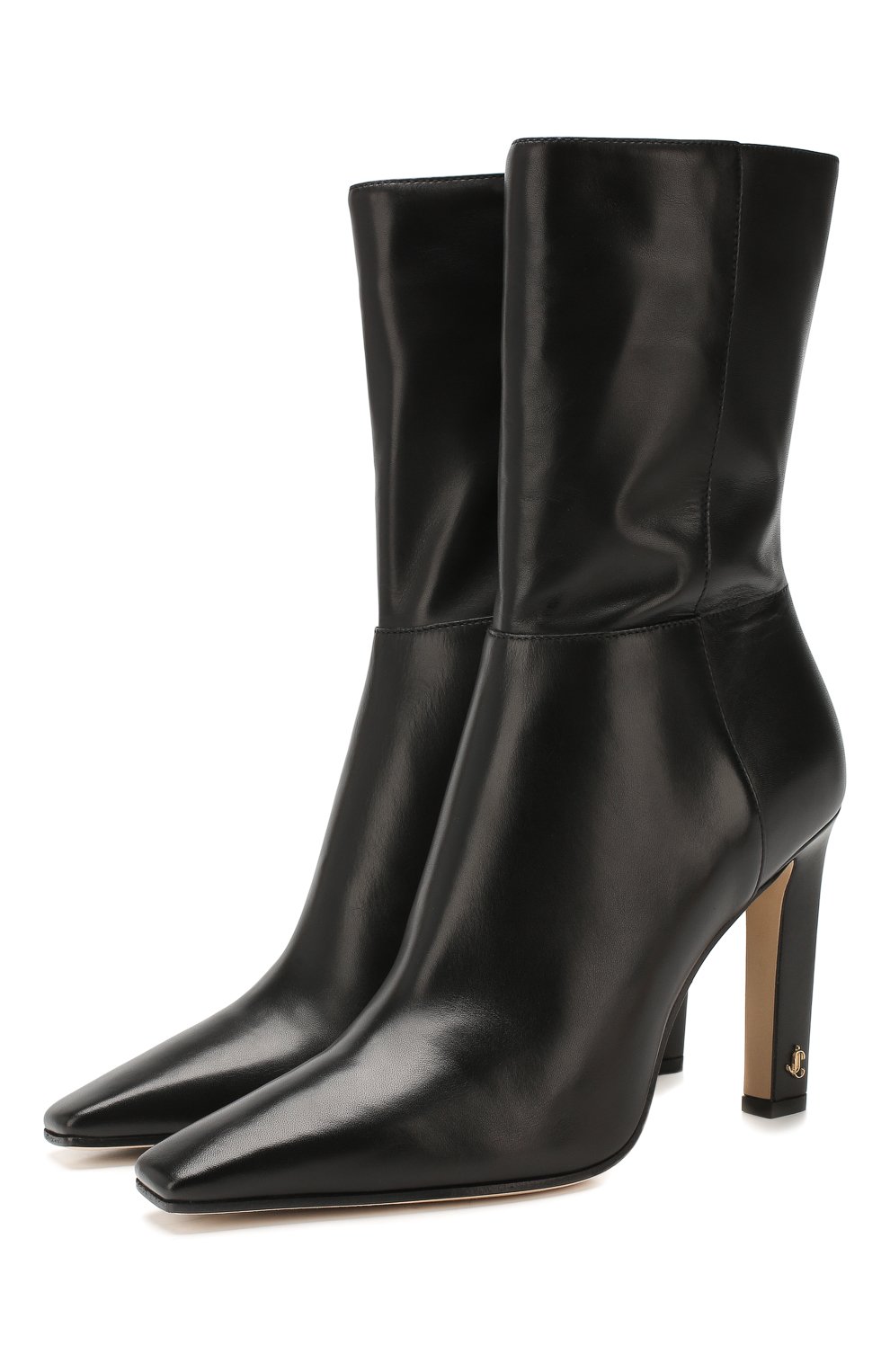 Кожаные ботильоны merle 100 JIMMY CHOO, арт. MERLE 100/SLQ, фото 1