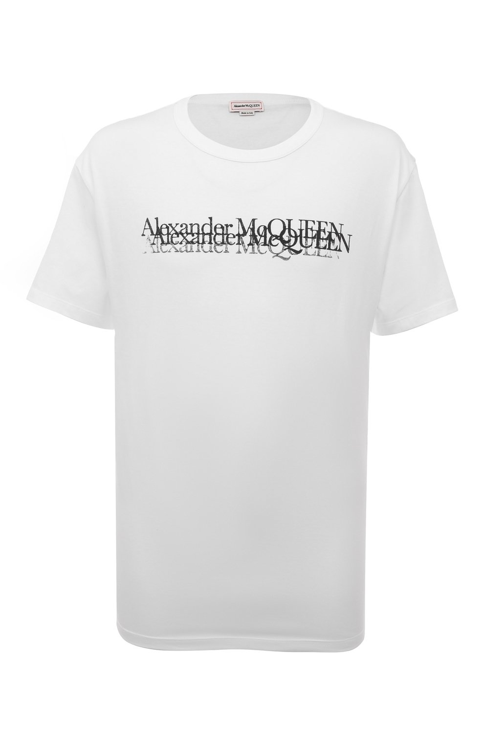 Хлопковая футболка ALEXANDER MCQUEEN, арт. 727277 QUZ17, фото 1