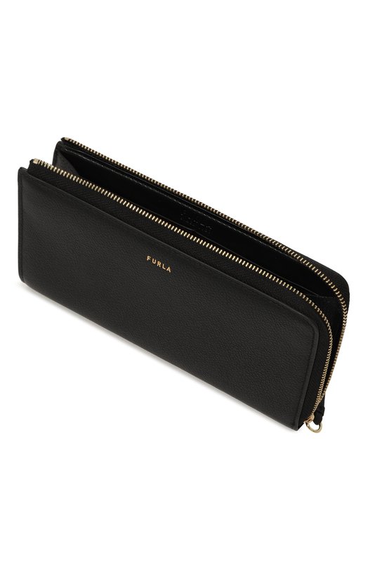 Кожаный кошелек Furla WP00471/BX3036 Чёрный  WP00471/BX3036 Фото 3