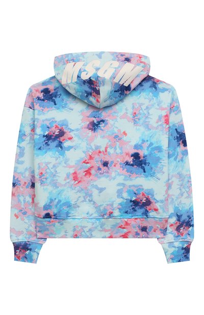 Хлопковое худи MSGM KIDS, арт. MS028947, фото 2